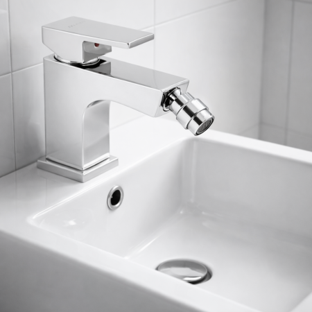 Baterie bideu - BATERIE STATIVĂ BIDEU FERRO NOBLESS EDGE, MONOCOMANDĂ, CROM