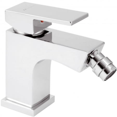 BATERIE STATIVĂ BIDEU FERRO NOBLESS EDGE, MONOCOMANDĂ, CROM [1]