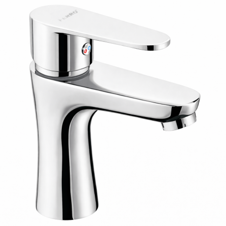 Baterie lavoar - Baterie Stativă Lavoar Ferro Algeo BAG2, Monocomandă, Crom