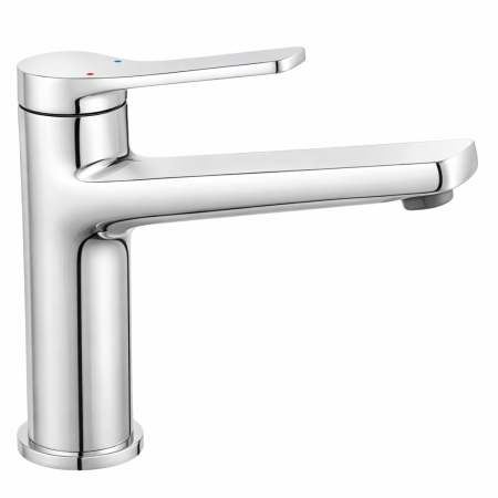 Baterie lavoar - BATERIE STATIVĂ LAVOAR FERRO STRATOS BSC2, MONOCOMANDĂ, CU VENTIL INCLUS, CROM