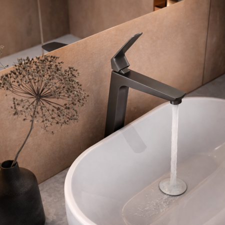 BATERIE STATIVĂ LAVOAR ÎNALTĂ FERRO VITTO VERDELINE BVI2LVLGM, GUNMETAL [1]