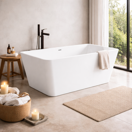 Cadă acril freestanding 170 cm [1]