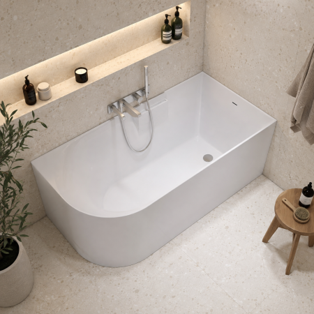 Cadă freestanding - Cada freestanding la colt 170 cm