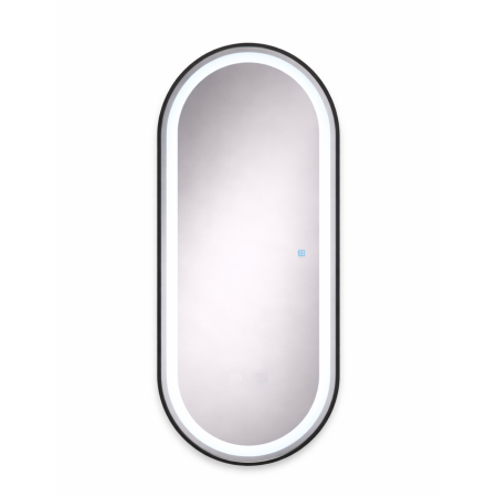 Oglindă baie cu LED - OGLINDĂ HOL 8545-03 CU LED 50X150 CM, RAMĂ ALUMINIU, DESIGN VERTICAL