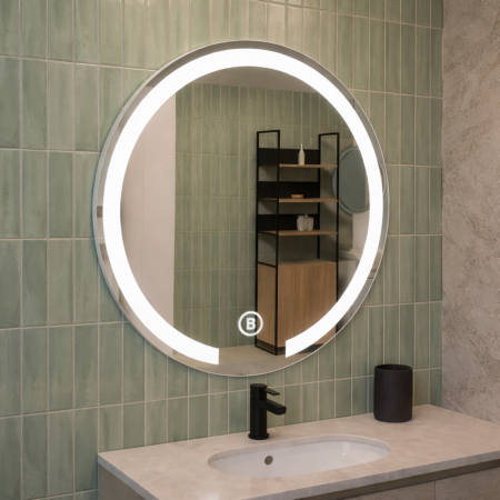 Oglindă baie cu LED - OGLINDA ROTUNDA TS17991 CU ILUMINARE LED, DIAMETRU 60 CM