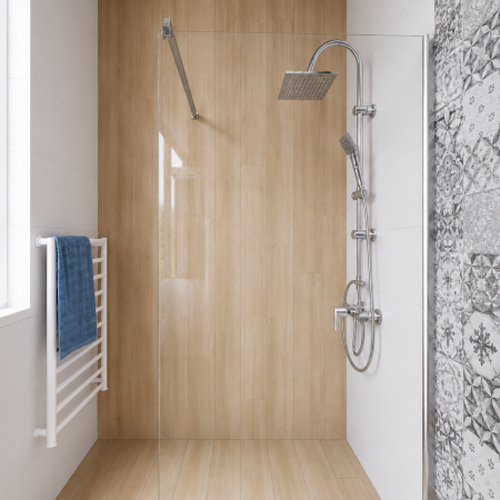 PARAVAN DUS WALK-IN STICLA CLARA 8MM 100*200CM [6]