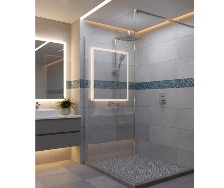 PARAVAN DUS WALK-IN STICLA CLARA 8MM 100*200CM [1]