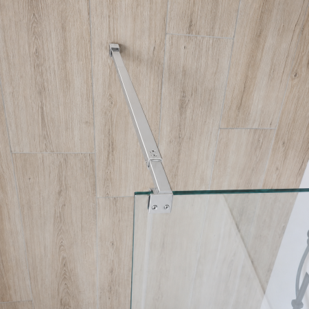 PARAVAN DUS WALK-IN STICLA TRANSPARENTA 8MM 80*200CM [2]