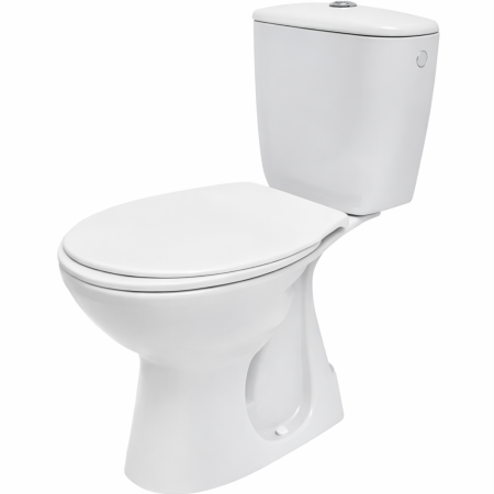 Obiecte sanitare - SET VAS WC COMPACT CERSANIT PRESIDENT P020, EVACUARE VERTICALĂ, REZERVOR 3/6L