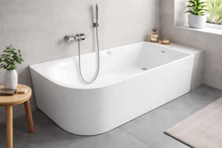 Obiecte sanitare - Cada freestanding la colt 170 cm