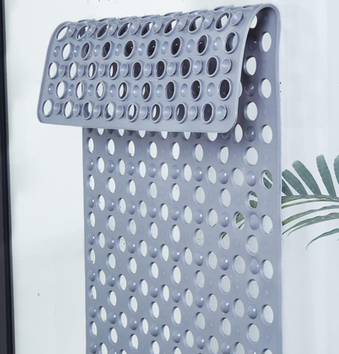 Covor de baie antiderapant, pentru cada/dus, ventuze fixare, 69 x 36cm [3]