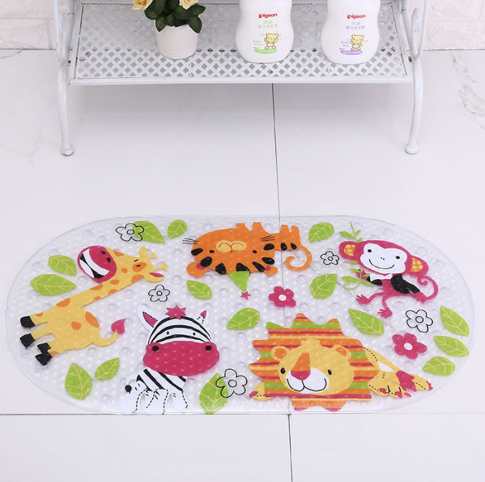 Covoras de cada pentru copii cu suprafata antialunecare – Multicolor, 69x39 cm, PVC Rezistent, model Leut [2]