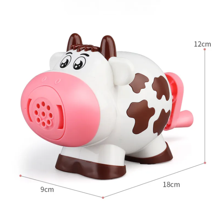 Kit pentru modelarea plastilinei -Set interactiv cu 19 piese si 8 culori - Creeaza si modeleaza cu vaca jucausa [4]