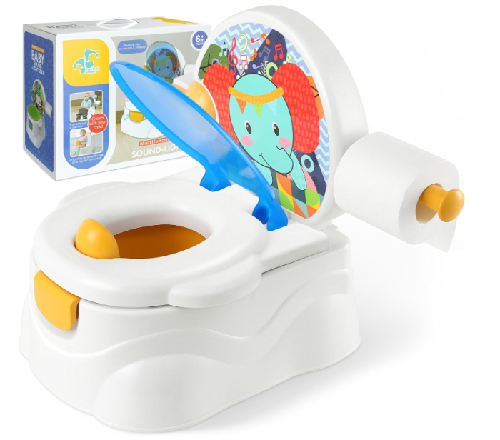 Olita muzicala cu suport de hartie, leutul fericit, culoare Albastru [2]