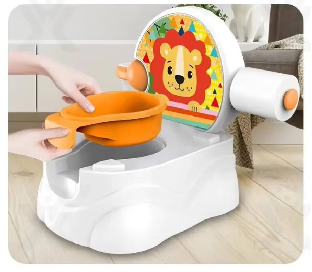 Olita muzicala cu suport de hartie, leutul fericit, culoare galben [2]