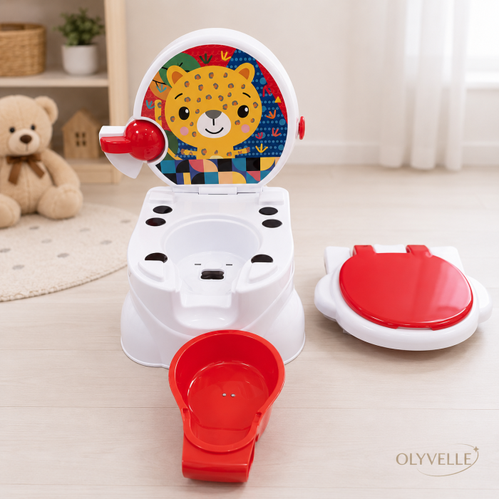 Olita muzicala copii Leopard Vesel OLYVELLE [4]