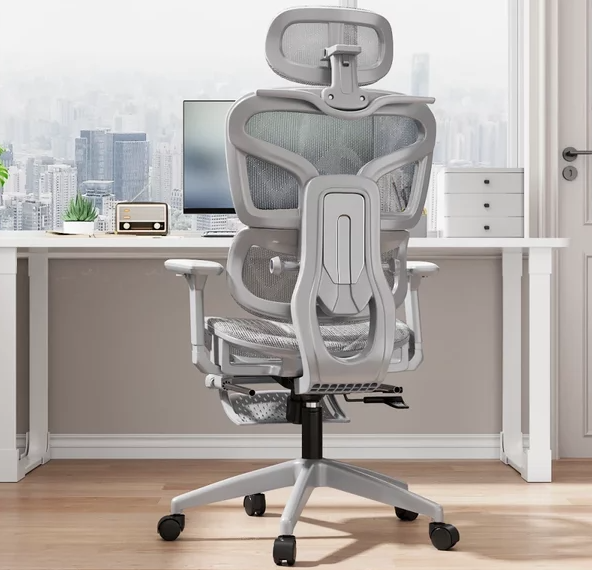 Scaun Ergonomic Office Profesional– Suport Lombar Reglabil, Headrest Ajustabil, Brațe 3D, Rotativ 360°, Birou / Computer / Home Office [2]