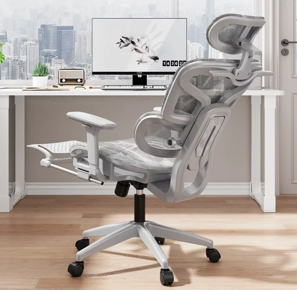 Scaun Ergonomic Office Profesional– Suport Lombar Reglabil, Headrest Ajustabil, Brațe 3D, Rotativ 360°, Birou / Computer / Home Office [3]