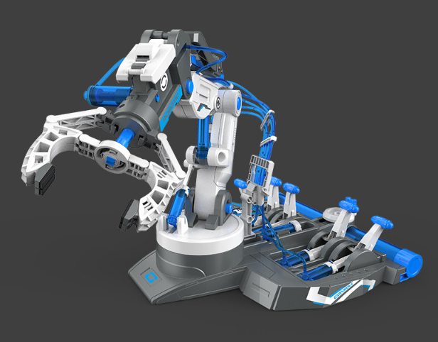 Set constructie mana robotica, brat hidraulic 220 piese, 7 ani+ [2]