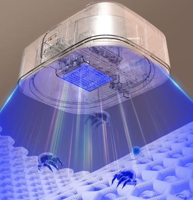 Uscator electric portabil pentru haine, mini-uscator compact cu telecomanda, sterilizare UV si prin caldura, zgomot redus, [3]