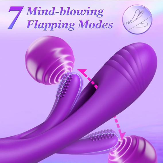 Vibrator  - 7 Moduri Vibratie, Silicon Premium, Waterproof [3]