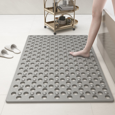 Covor de baie antiderapant, pentru cada/dus, ventuze fixare, 69 x 36cm [1]