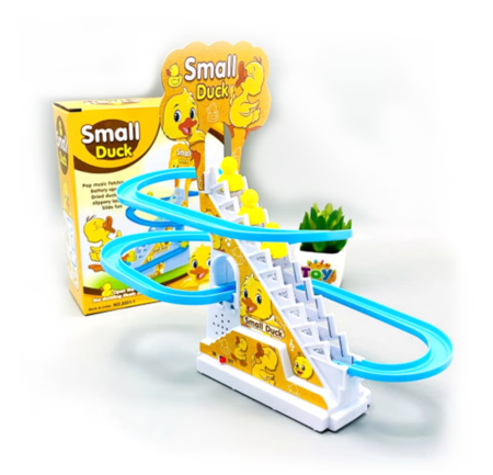 Jucarie cu 3 ratuste, scari rulante si tobogan , lumini si sunete interactive, 3+ ani [1]