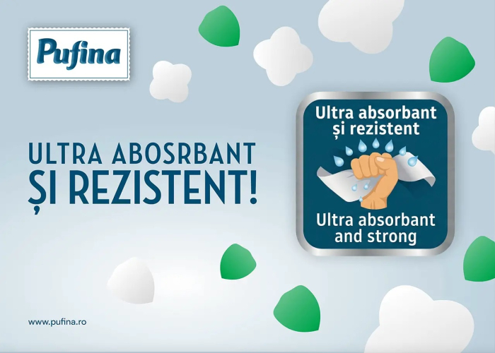 Prosop Bucatarie Pufina Select 4 Straturi 40m Monorola [4]