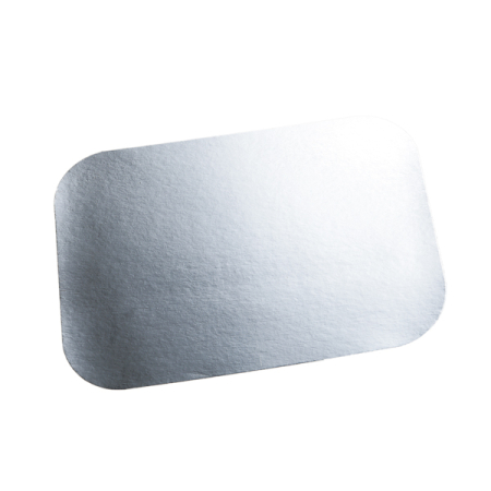 Tavi si Forme Copt - Capace forme copt 784L carton laminat argintiu+alb – 100 buc/set