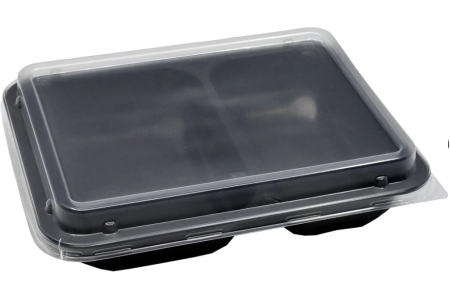 CASEROLA TERMOSUDABILA NEAGRA 3 COMP H40B (296) 50 BUC/SET [1]