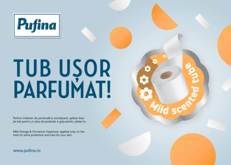 Hartie Igienica Pufina Orange Cinnamon 4 Straturi 8 Role [5]