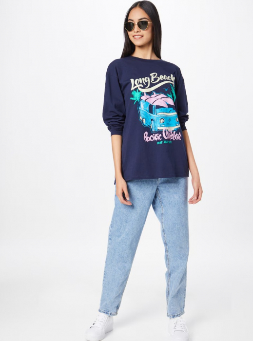 Tricou Long Beach Bleumarin [4]