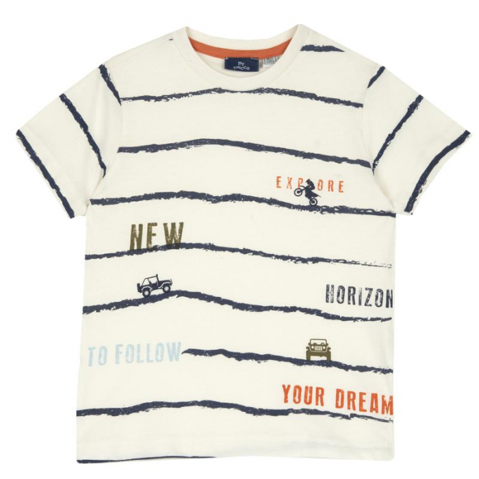 Tricou băieți Chicco alb [1]