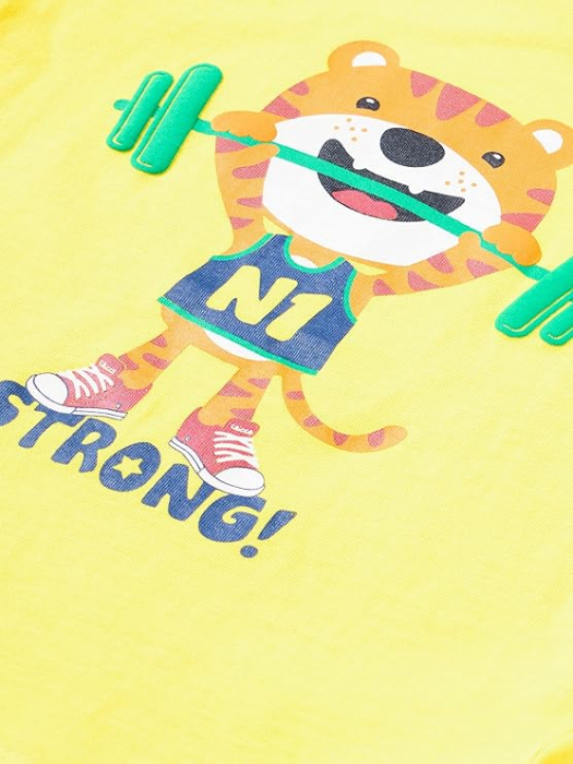 Tricou băieți Chicco galben [3]