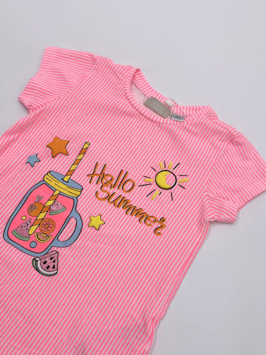 Tricou Chicco roz Hello Summer [3]