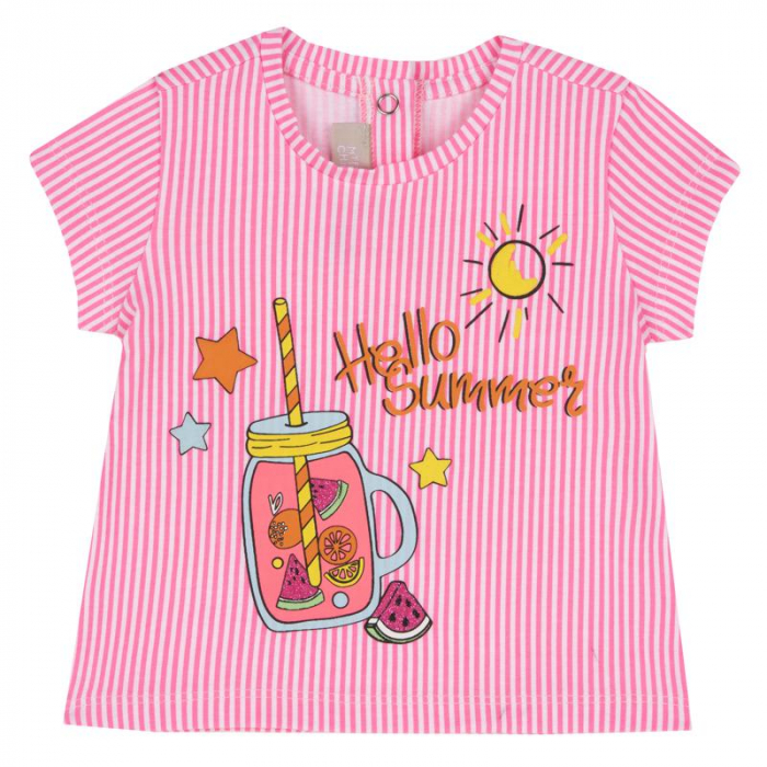 Tricou Chicco roz Hello Summer [1]