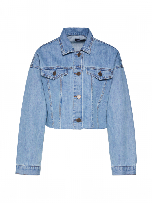 Jachetă scurtă din denim [1]