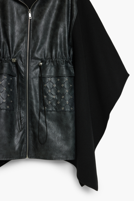 Poncho oversized Desigual [5]