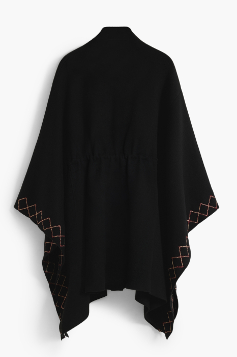 Poncho oversized Desigual [6]