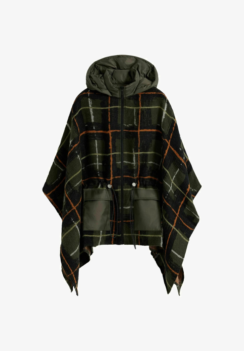 Poncho Desigual verde [1]