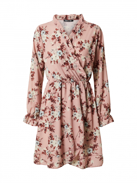 Boohoo Rochie Wrap Mini [1]