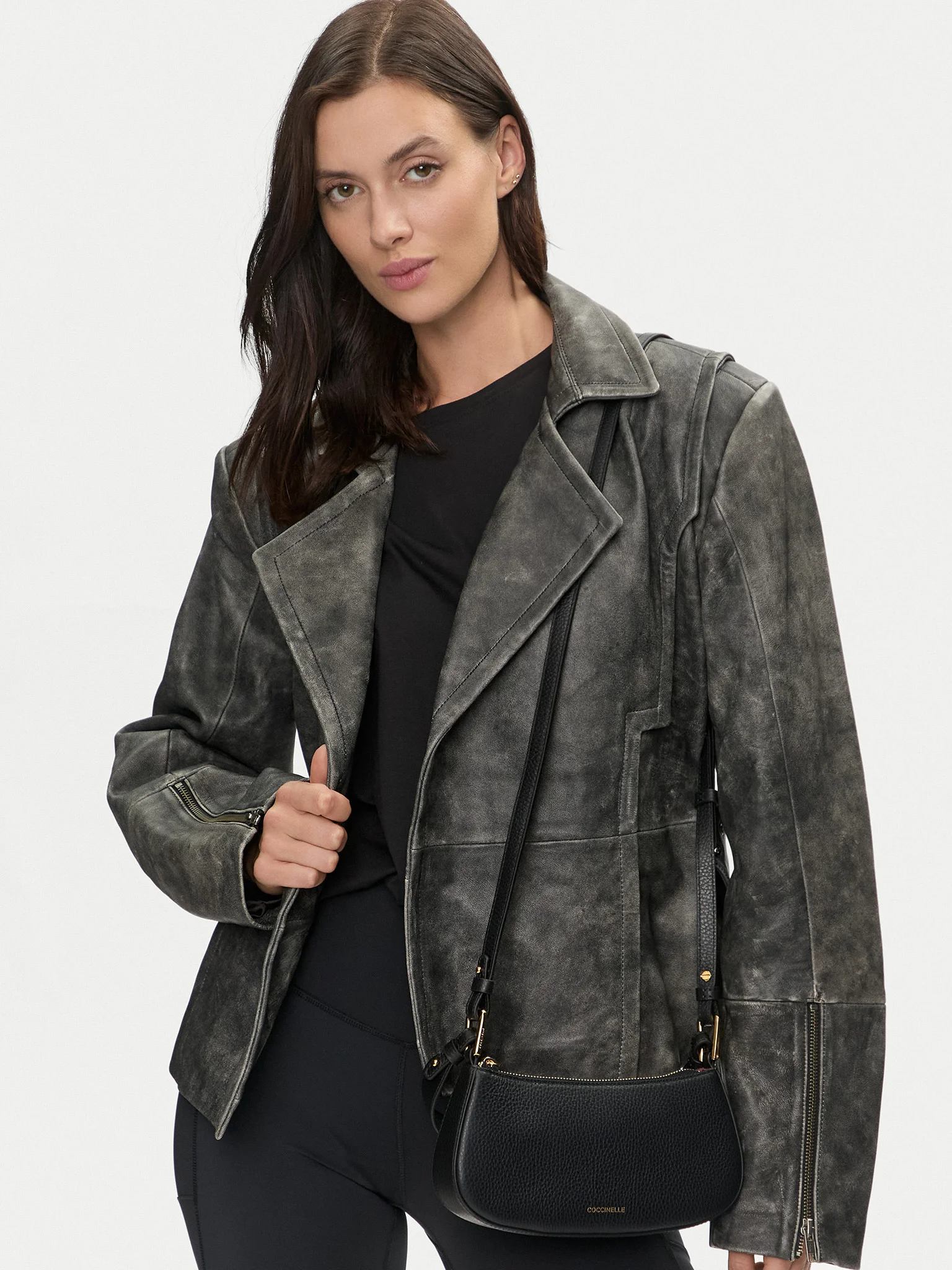 Geantă Coccinelle neagră [5]