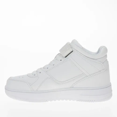 Ghete fete Champion Rebound Mid albe – confort urban cu stil retro [2]