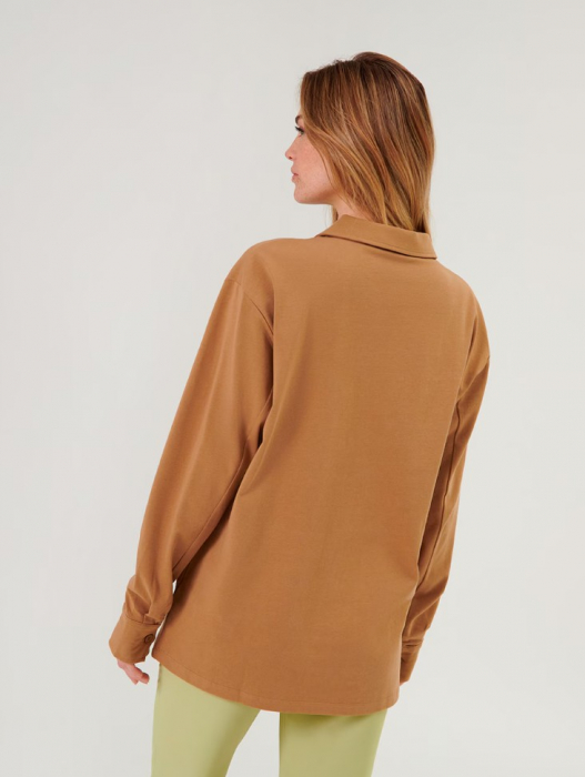 Hanorac Unisex Taha Polo Caramel [2]