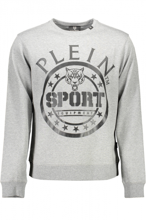 Hanorac gri Plein Sport cu logo [1]