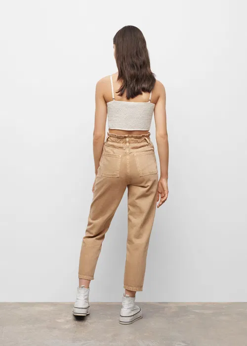 Jeans Mango copii bej [3]