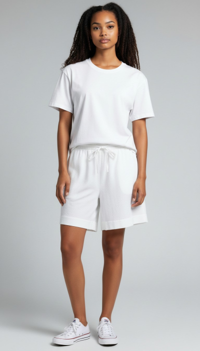 Hallgard Shorts albi [2]