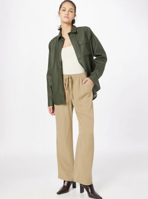 Pantaloni lejeri bej [4]