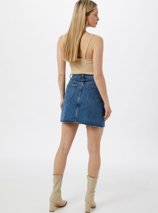 Fustă din denim Laguna albastră [3]