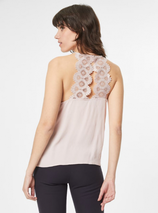 Top roz cu broderie Thassia [2]